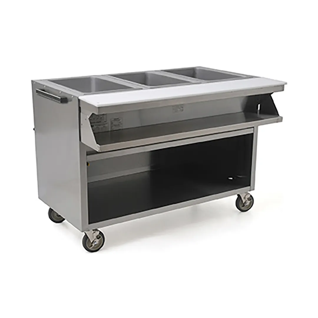 Eagle Group SPHT4CB-240-3 63" Spec-Master® Sealed Well Hot Food Table, (4) Pan Capacity