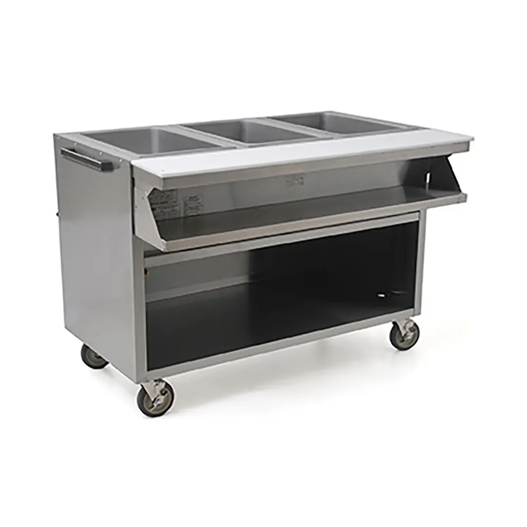 Eagle Group SPHT4OB-120 63" Spec-Master® Sealed Well Hot Food Table, (4) Pan Capacity