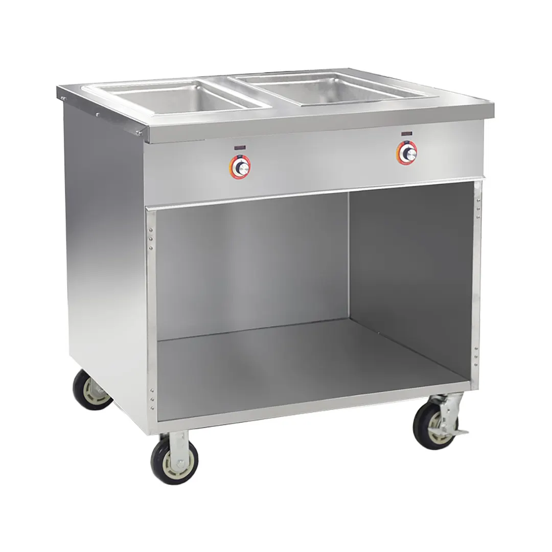 FWE HLC-2W6-1-HWR 34" Handy Line Serving Cabinet, (2) Wells