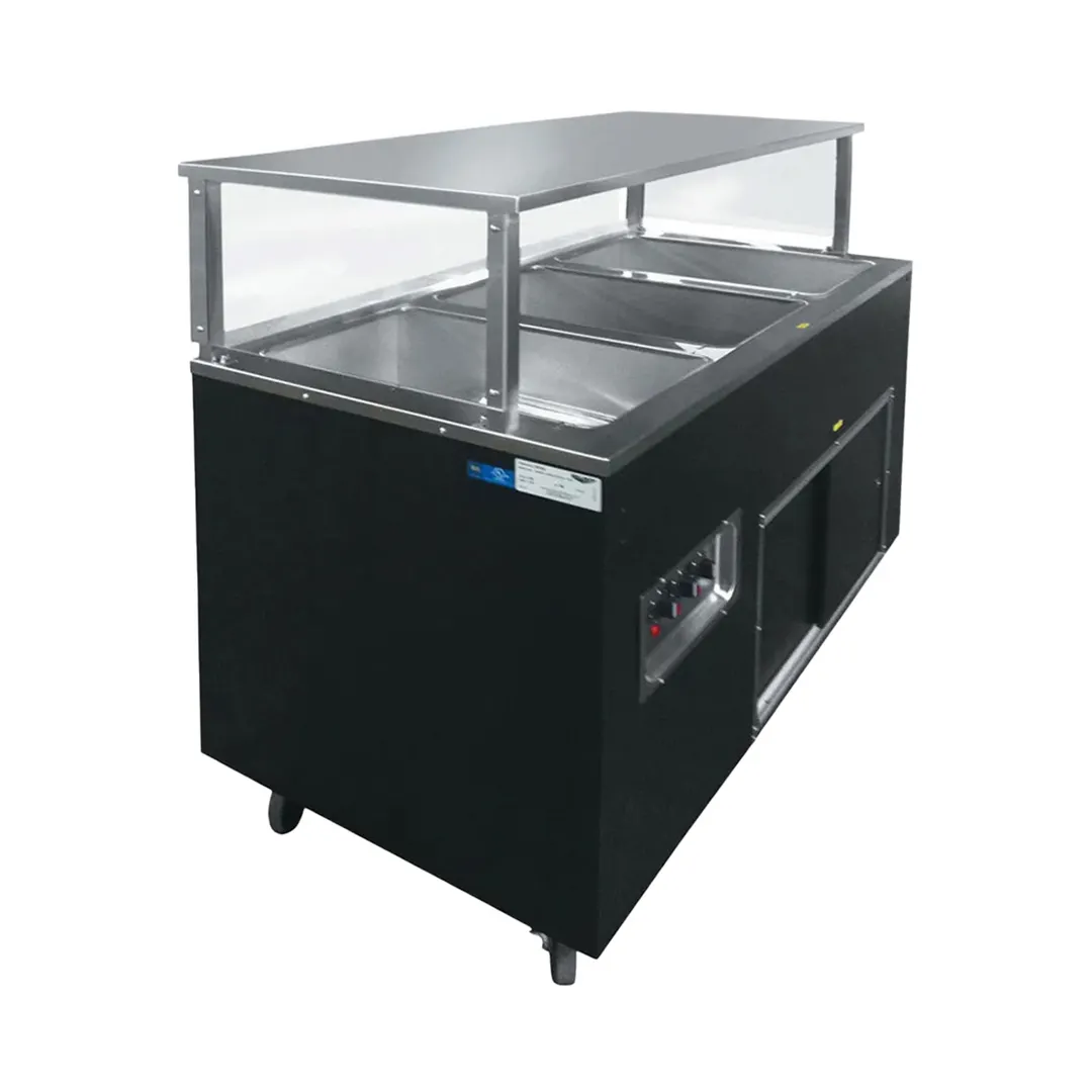 Vollrath 39767 46" 2-Series Affordable Portable™ Hot Food Station, (3) Pan Capacity