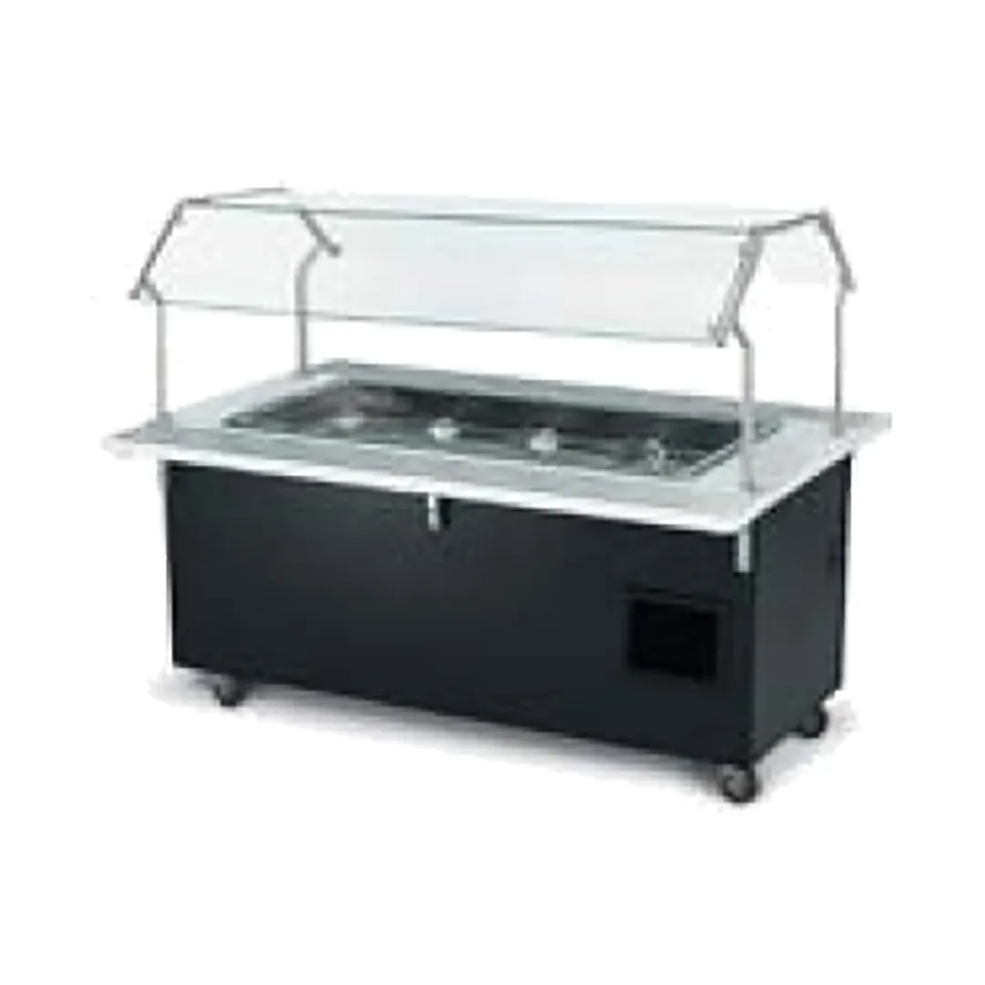 Vollrath 97060 90" 4-Series Signature Server® Rectangular (6) Sealed Well Hot Food Station