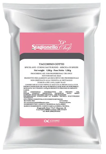 Omcan USA 47006 Curing Salts and Spice Blends for Cooked Turkey, 1.23 Kg Bag - 1/Bag