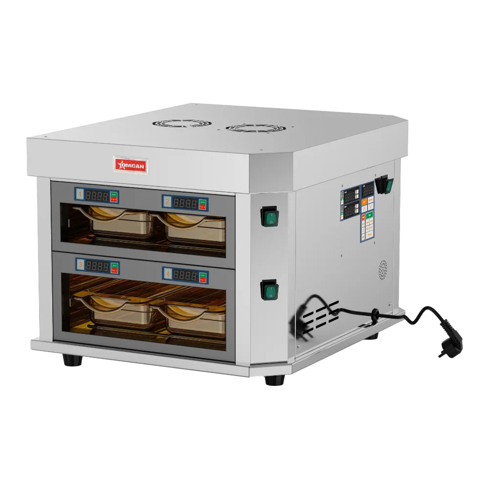 Omcan USA 48548 (Fw-Cn-0002-V) Vertical Food Warmer, Electric, Countertop, 21”W