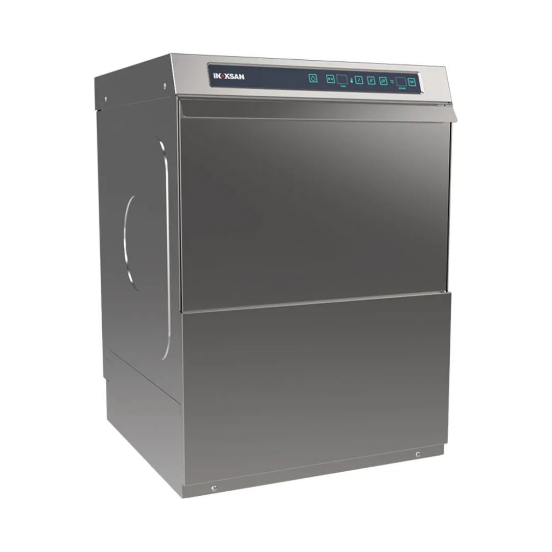 Inoksan BYM052N 24" Undercounter Dishwasher, 45 or 25 Racks/Hr - High Temp w/Booster - 208V