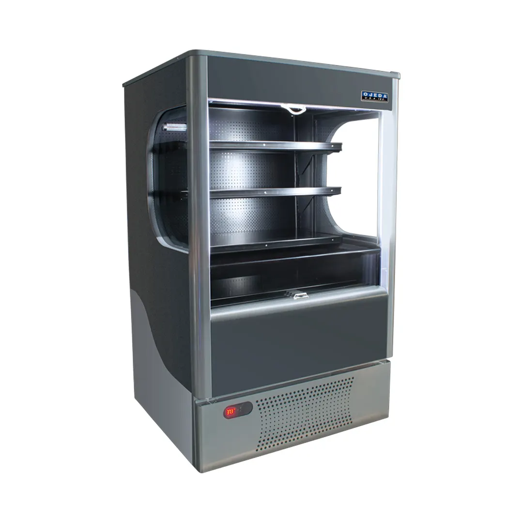 Ojeda USA ALPA 55H 34" Vertical Alpa Open Air Merchandiser, Self-Contained, 3 Shelves, 10 cu. ft.