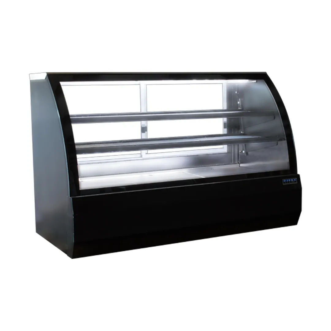 Ojeda USA RDCH 6 74" Curved Refrigerated Deli Display Case