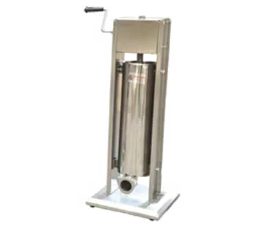 Omcan USA 24200 Manual Vertical Economy Sausage Stuffer, 15 lbs./7 L Capacity, Stainless Steel Tubes