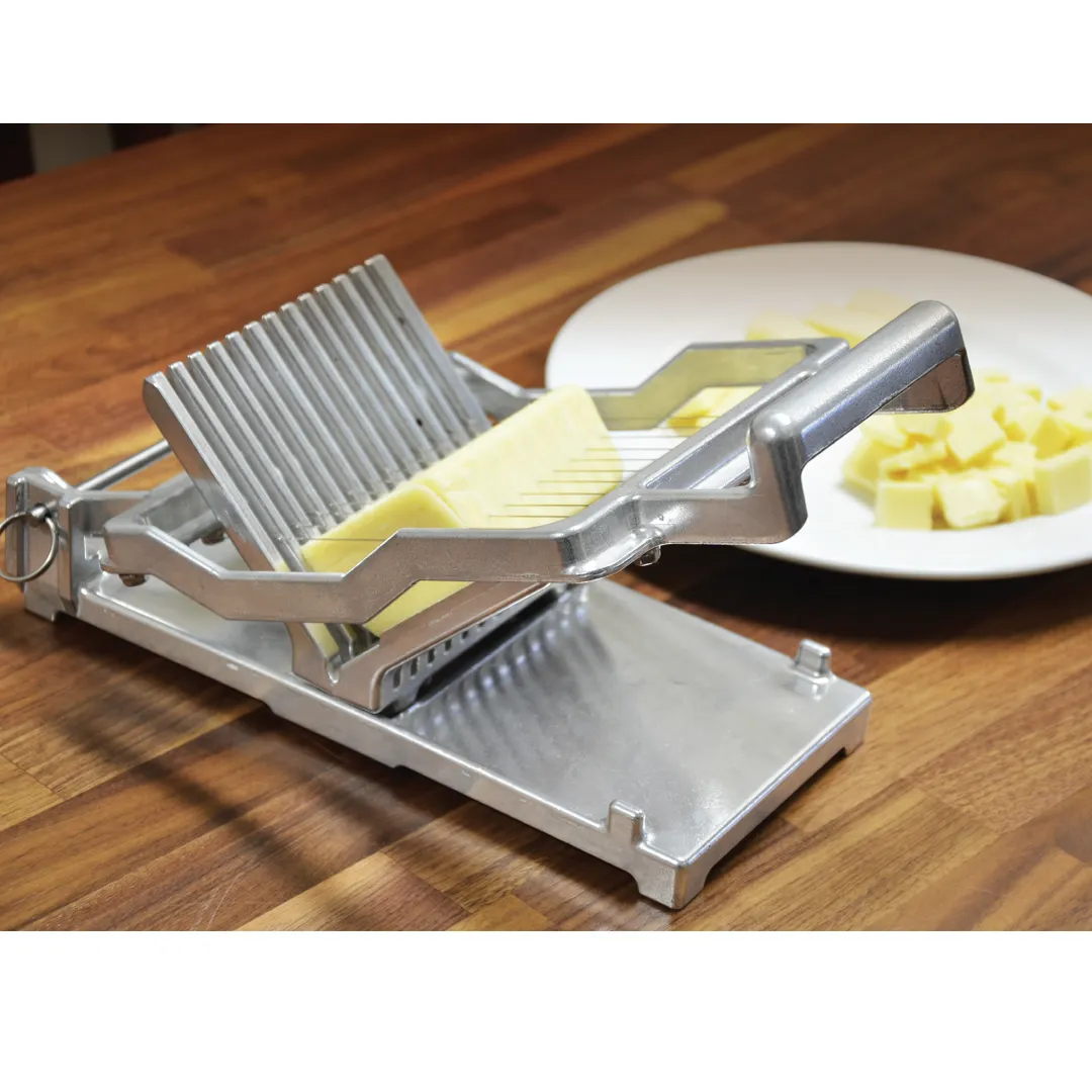 Omcan USA 43033 Cheese Cutter – 13-1/2" H Open, 6" Aluminum, 3/4" & 3/8" Bowls, NSF
