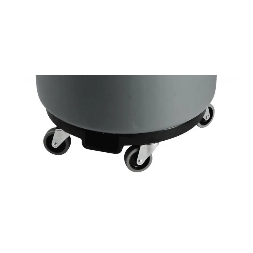 Omcan USA 43555 Dolly for 32‑Gallon Trash Can #80586, Plastic with Swivel Casters