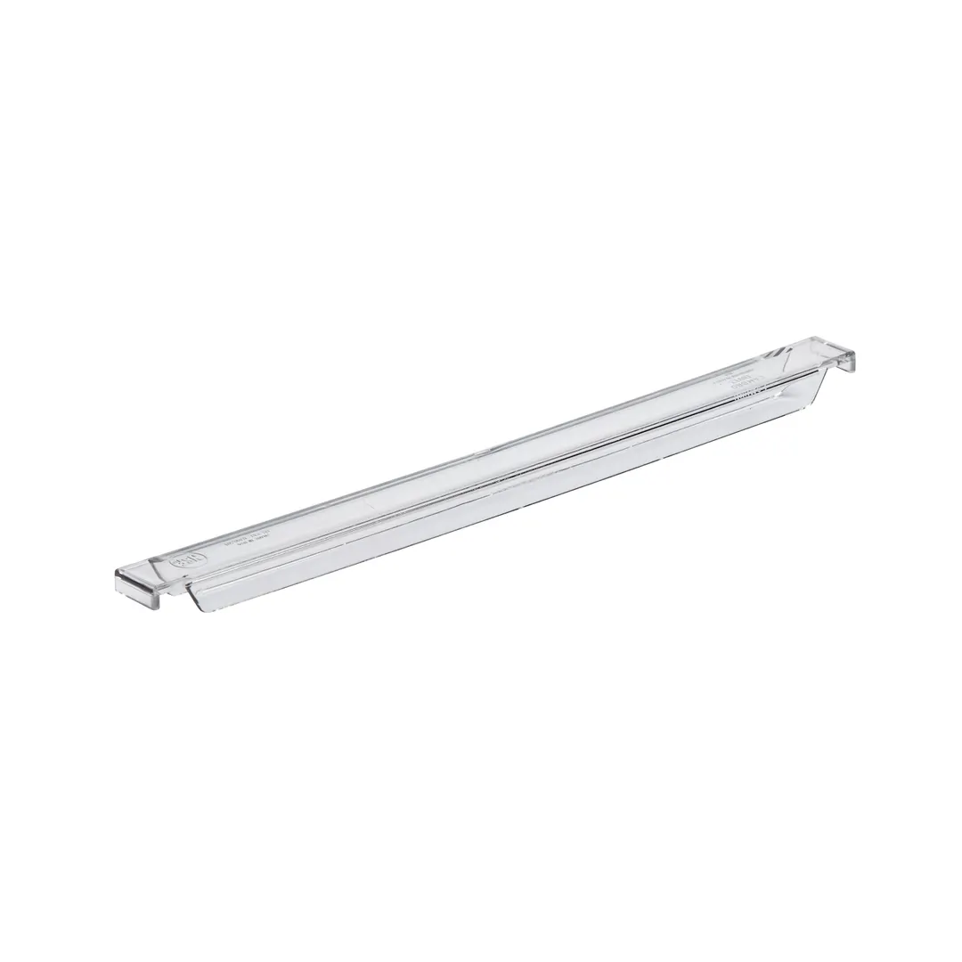 Cambro DIV12135 Divider Bar – 12‑3⁄4" Clear NSF‑Approved Pan Accessory, 12" Length