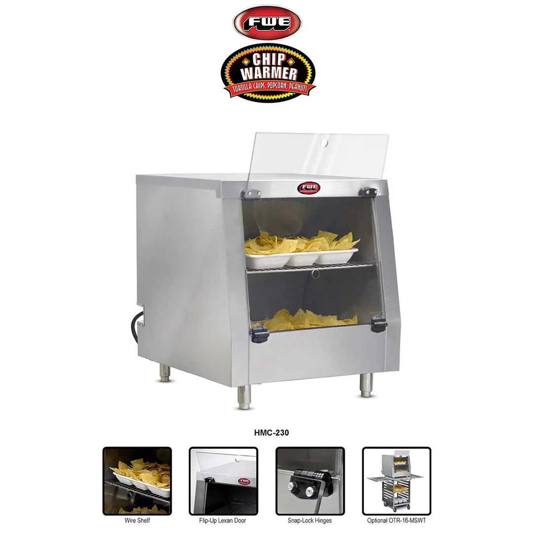 FWE HMC-230 Bulk Chip Warmer, Electric, Countertop, 25-1/4"W, 15 Gallon Capacity