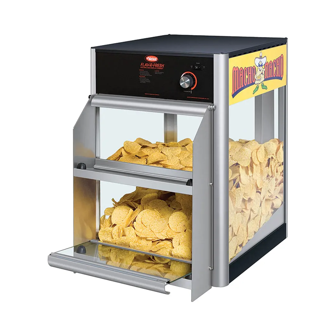 Hatco FDWD-1-MN Macho Nacho® Chip Warmer, Front Loading & Dispensing Door