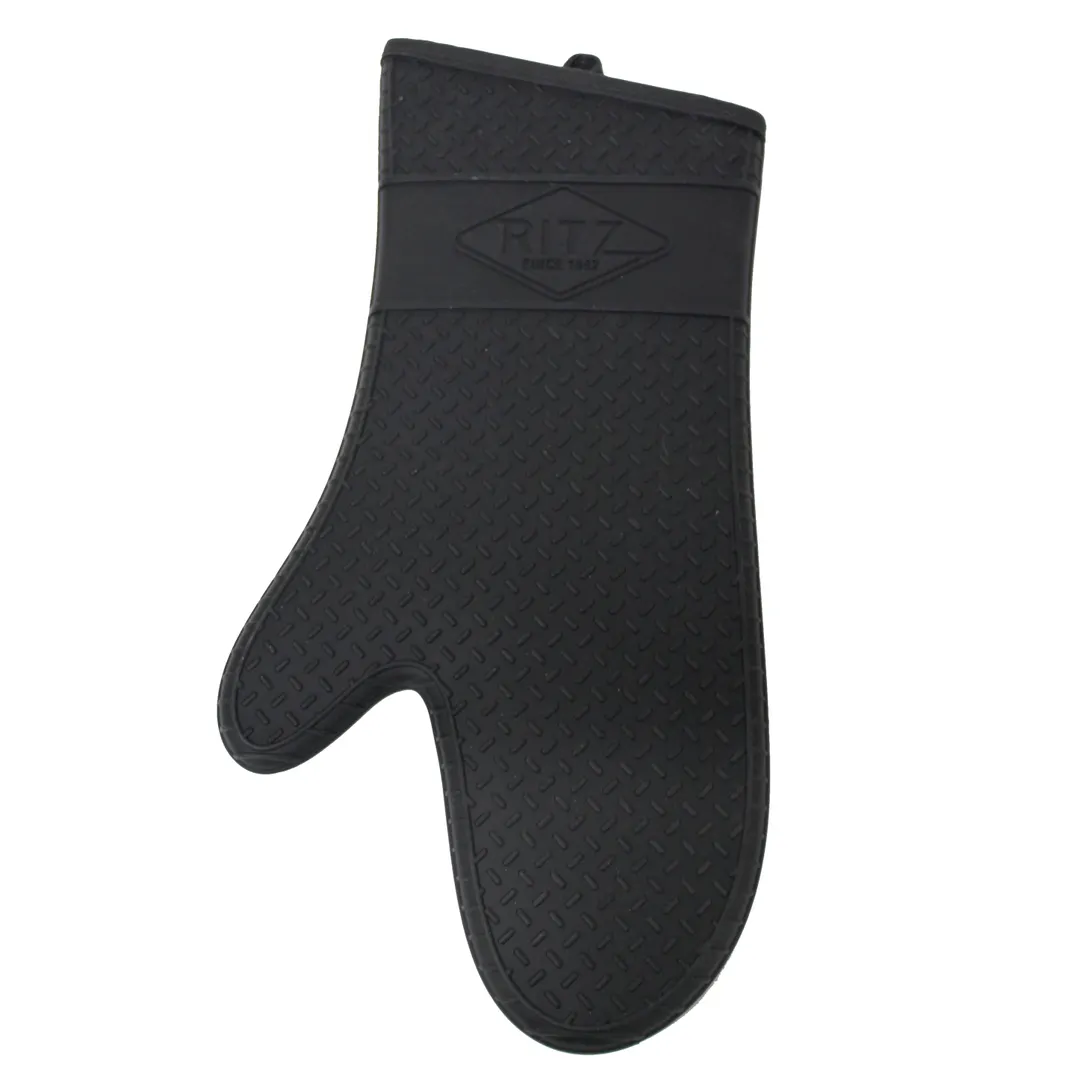 Chef Revival RZS685BK17 Chef Revival® Ritz® 685 Oven Mitt, 17", 100% Cotton İnterior, Black