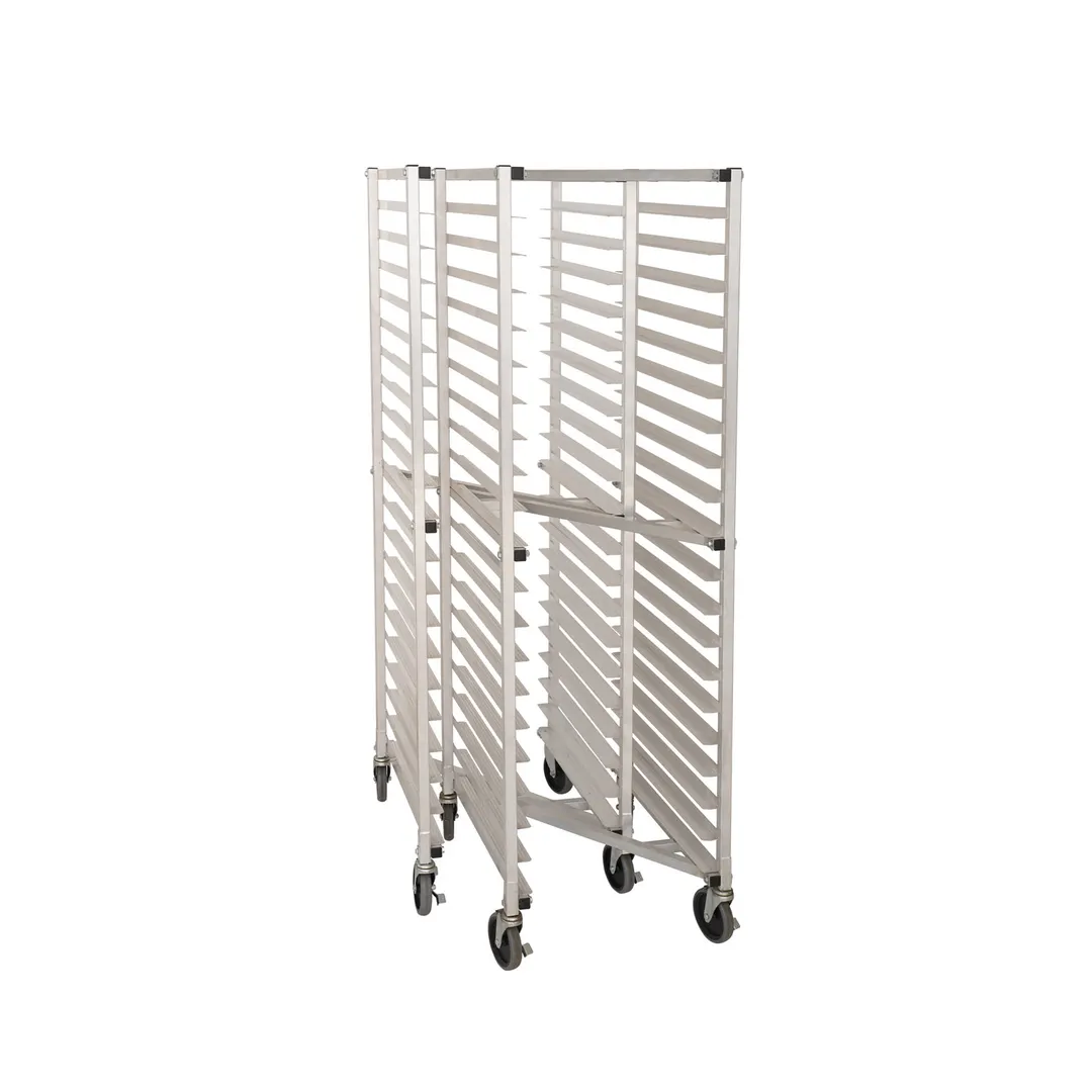 CACChina ASPZ-220BK-W Sheet Pan Rack, Nesting, (20) Tier, Welded, Aluminum