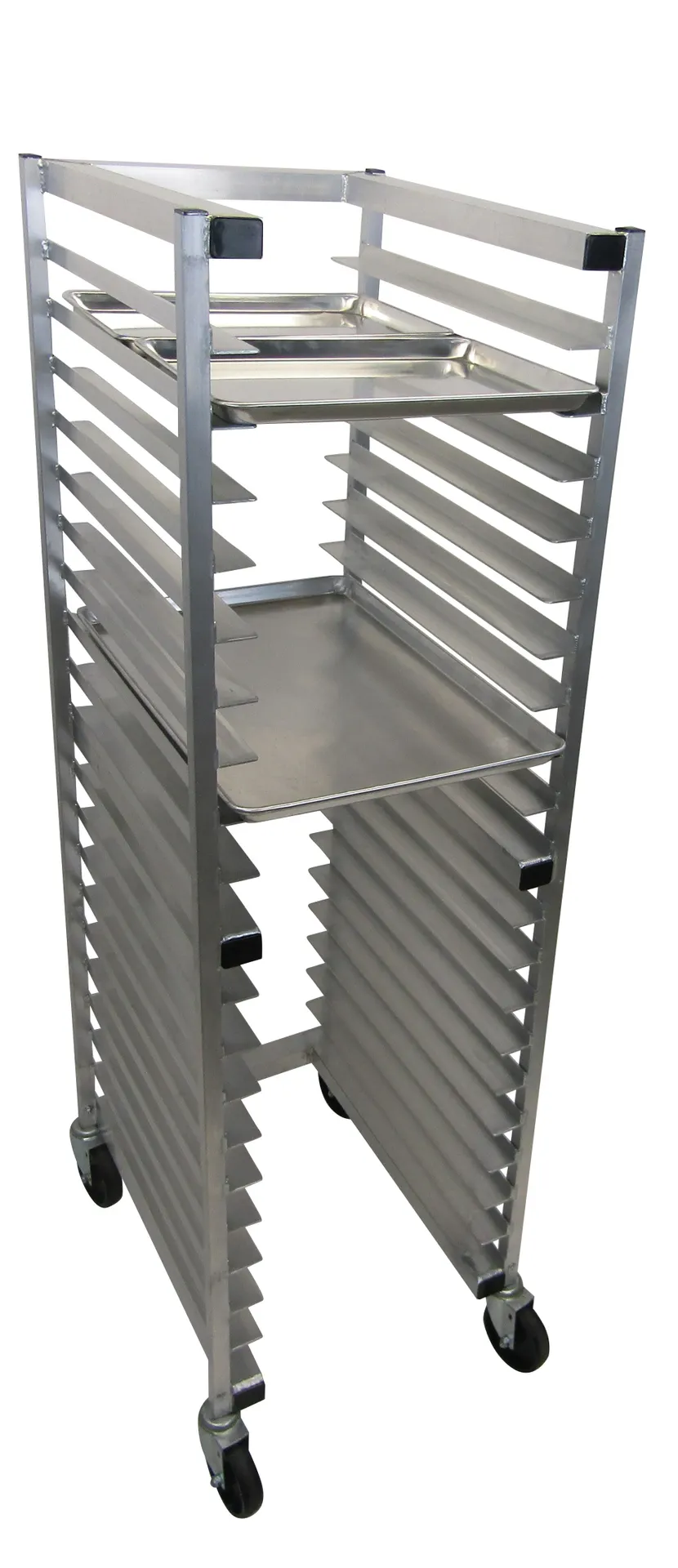 Channel 401AN-U End Load Bun Pan Rack, Nesting, Aluminum, (20) 18" x 26" Pans