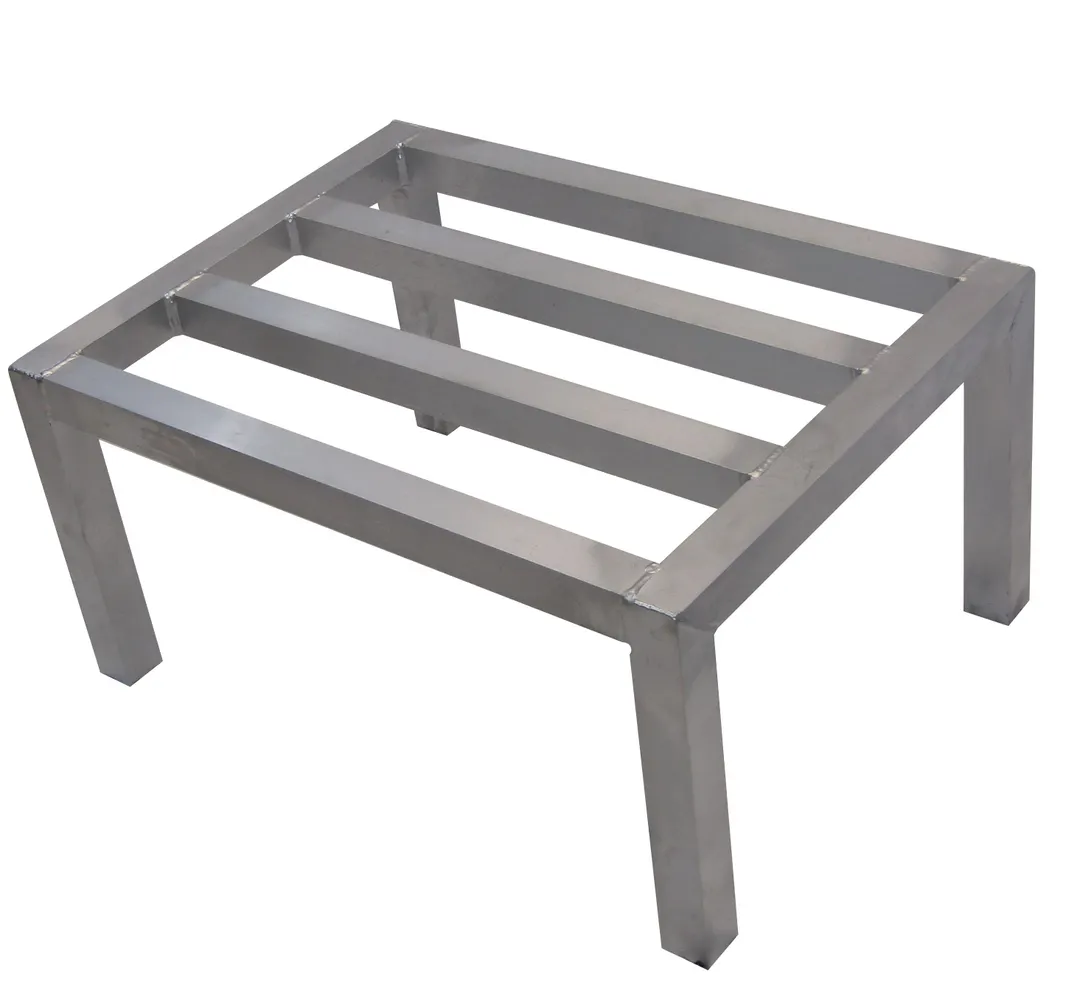 Channel ADE1824 Aluminum Dunnage Rack w/ 2000 lb. Capacity - 24"W x 18"D x 12"H