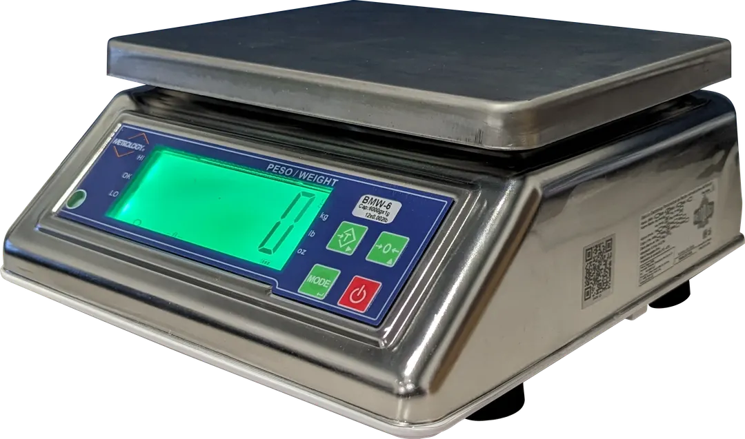 Concasse BMW30 METROLOGY Portioning Waterproof Scale: 30lb/0.01lb, Red Double LED Display