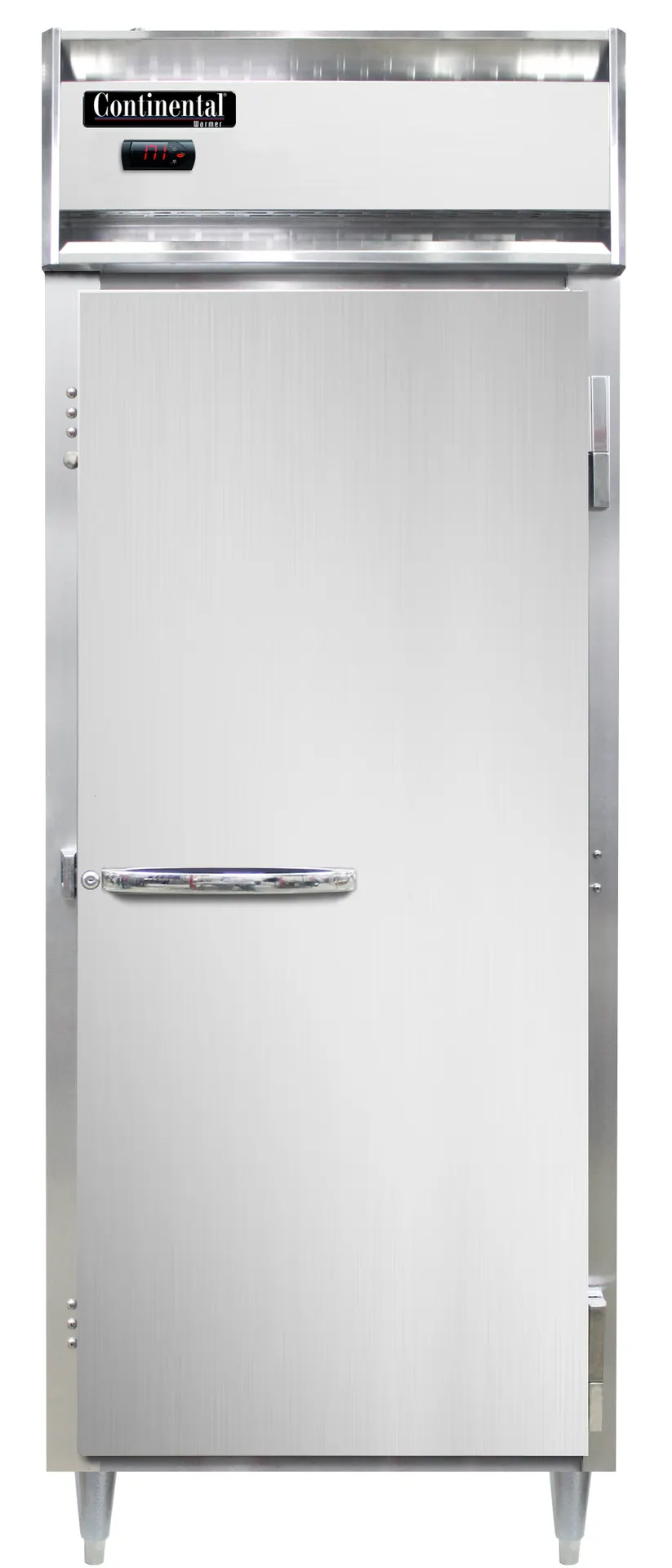 Continental DL1WE-SS-PT-SD-GD 1-Section Heated Holding Cabinet, 22 cuft, Stainless Steel, Pass-Thru, Digital Control