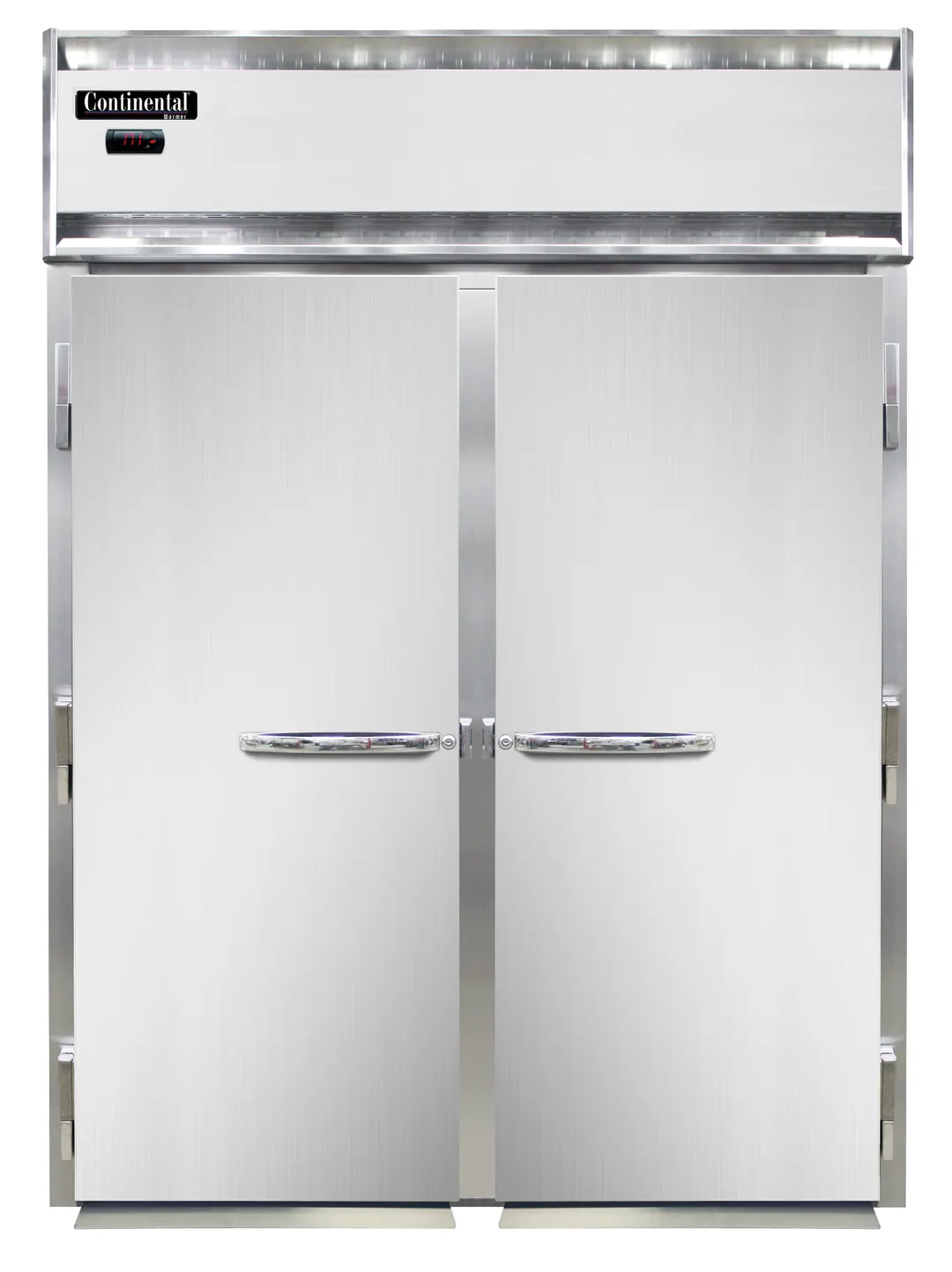 Continental Refrigerator DL2WI-SA-RT-SD-GD 2-Section Heated Holding Cabinet, 64 cu ft, Stainless Steel, Roll-Thru