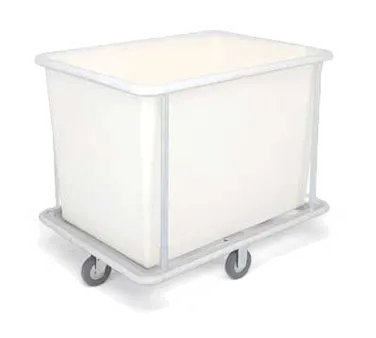 Forbes Industries 1181 Steel Laundry Cart w/ 16 Bushel Capacity, 5" Wheels