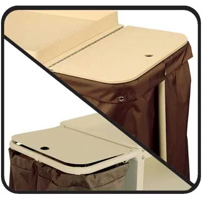Forbes Industries Steel Bag Lid for Plastic Carts - 2336-M 