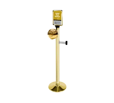 Forbes Industries 2709 Prestige Series Post, 48"H, 14" Weighted Base