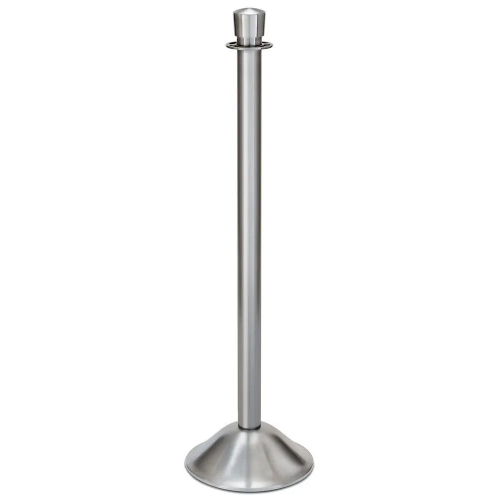 Forbes Industries 2730 Brushed Stainless Steel Stanchion