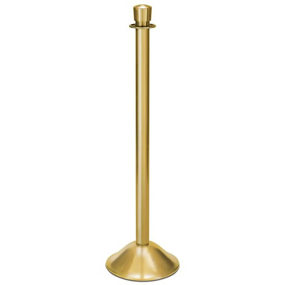 Forbes Industries 2732 Brushed Solid Brass Stanchion 