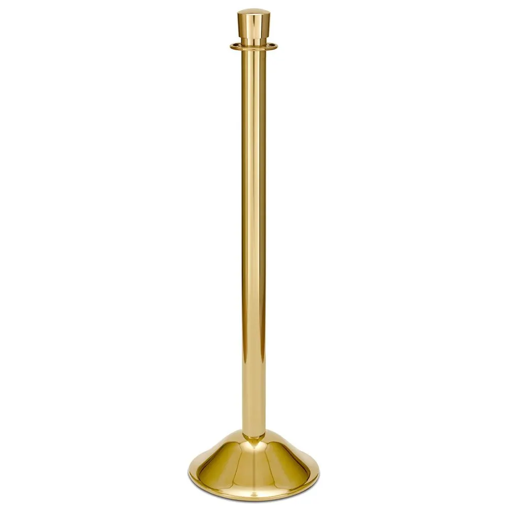 Forbes Industries 2733 Polished Solid Brass Stanchion 