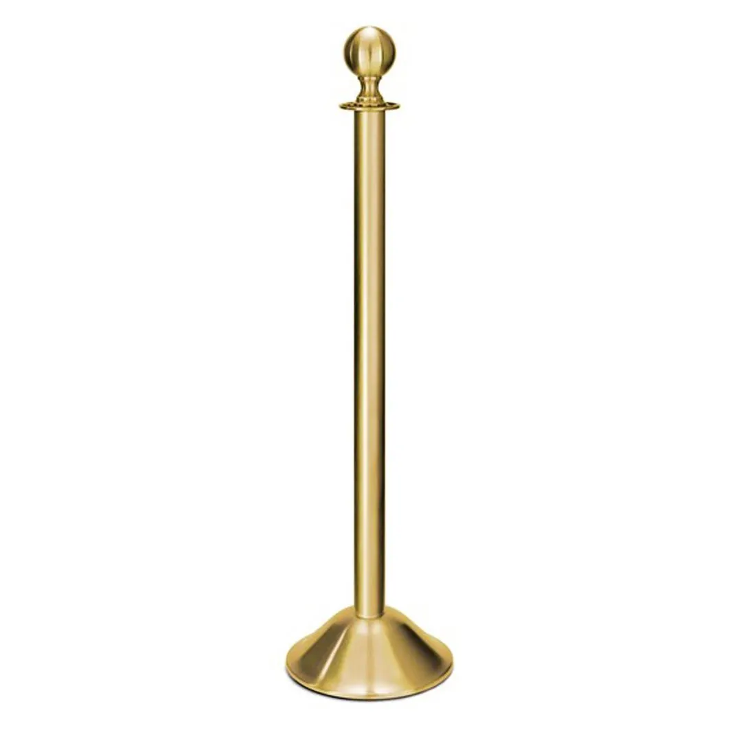 Forbes Industries 2736 Polished Solid Brass Stanchion 