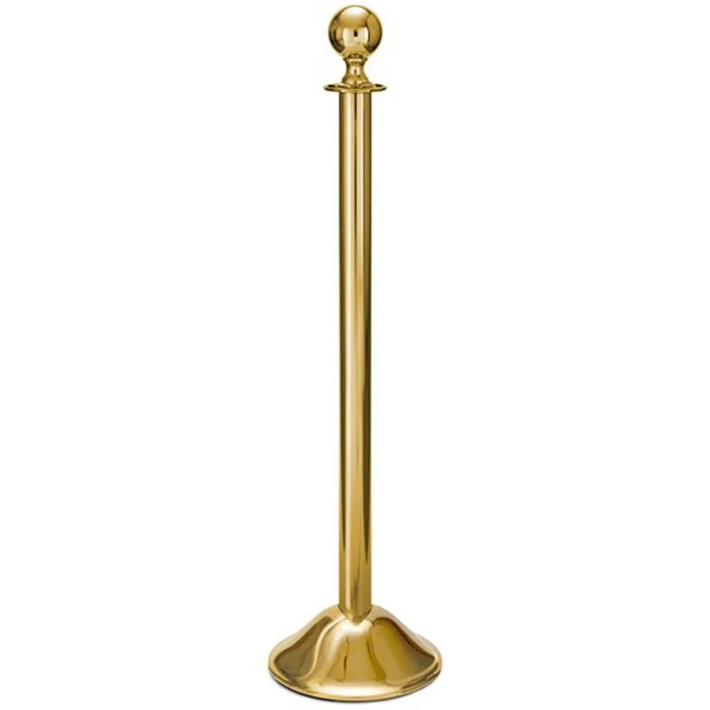 Forbes Industries 2737 Polished Solid Brass Stanchion 