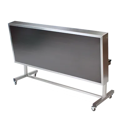 Forbes Industries 5220-8 Mobile Induction Table w/ Laminate Tabletop, Stainless Steel Frame