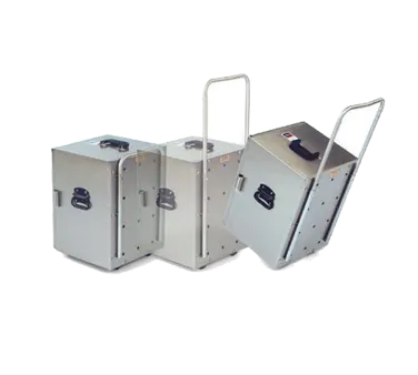 Forbes Industries 6268 Mobile Stainless Steel Hot Box w/ (3) Shelves, Handles