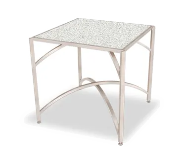 Forbes Industries 7037T-48 EcoFlex Elite Trend Series Square Collapsible Table, 36"W x 36"D x 48"H, Trend Material