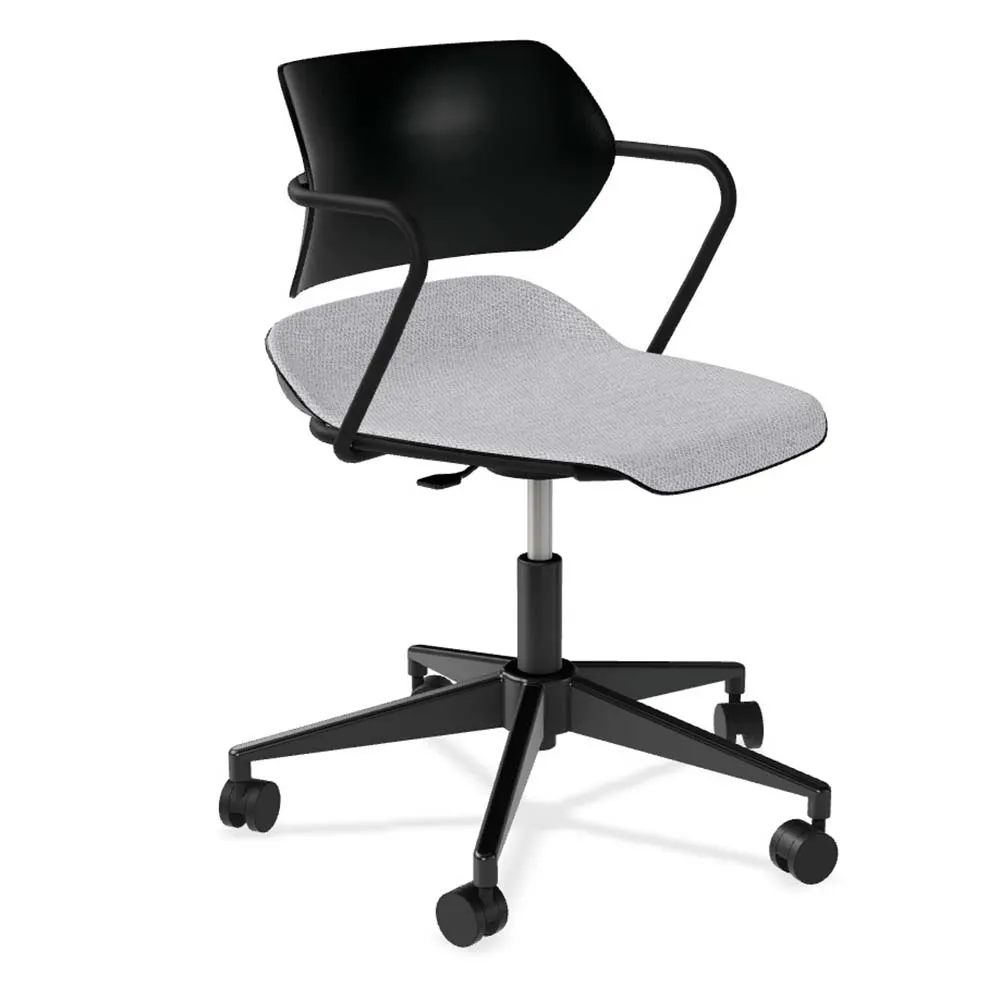 Forbes Industries ABP05A14H## Acton Upholstered Caster Base Task Chair w /Arms