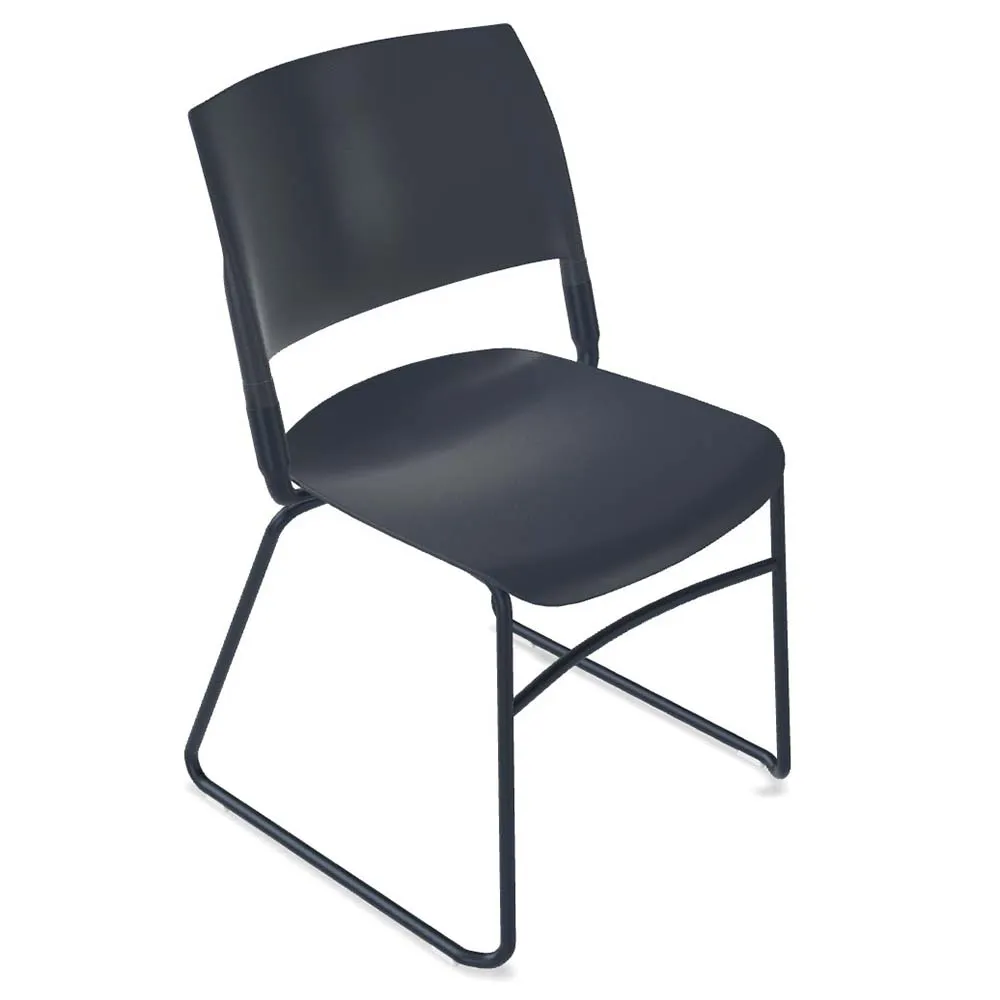 Forbes Industries FGA021###### NIMA™ Sled Base Desk Height Armless Chair with Plastic Glides