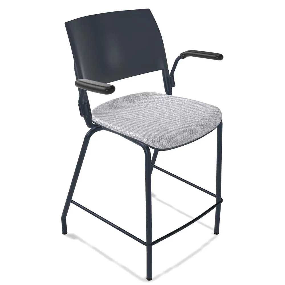 Forbes Industries FGB10###### Nima™ Upholstered Four Leg Counter Height Chair with Arms