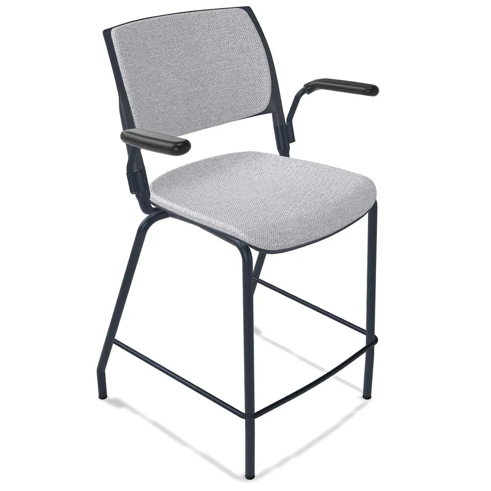 Forbes Industries FGB20###### Nima™ Upholstery Four Leg Counter Height Chair with Arms