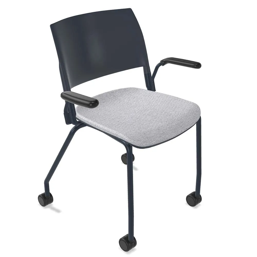 Forbes Industries FGD102###### Nima™ Upholstered Four Leg Desk Height Chair with Arms