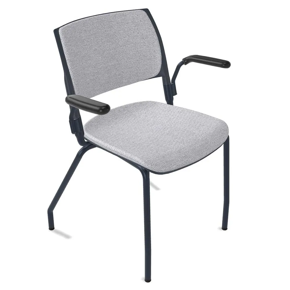Forbes Industries FGD201###### Nima™ Upholstery Four Leg Desk Height Chair with Arms