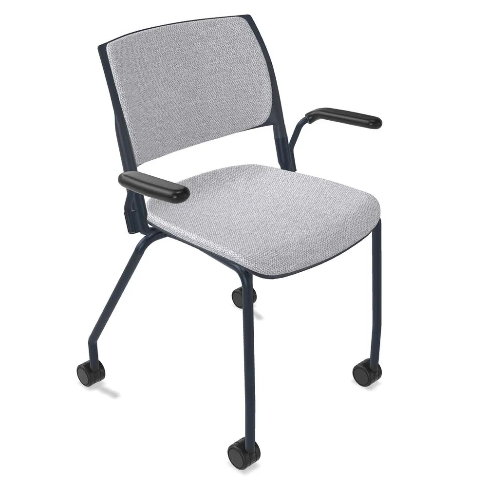 Forbes Industries FGD203###### Nima™ Upholstery Four Leg Desk Height Chair with Arms