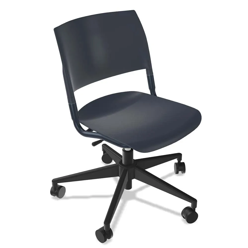 Forbes Industries FGE022###### Nima™ Armless Swivel Base Desk Height Chair
