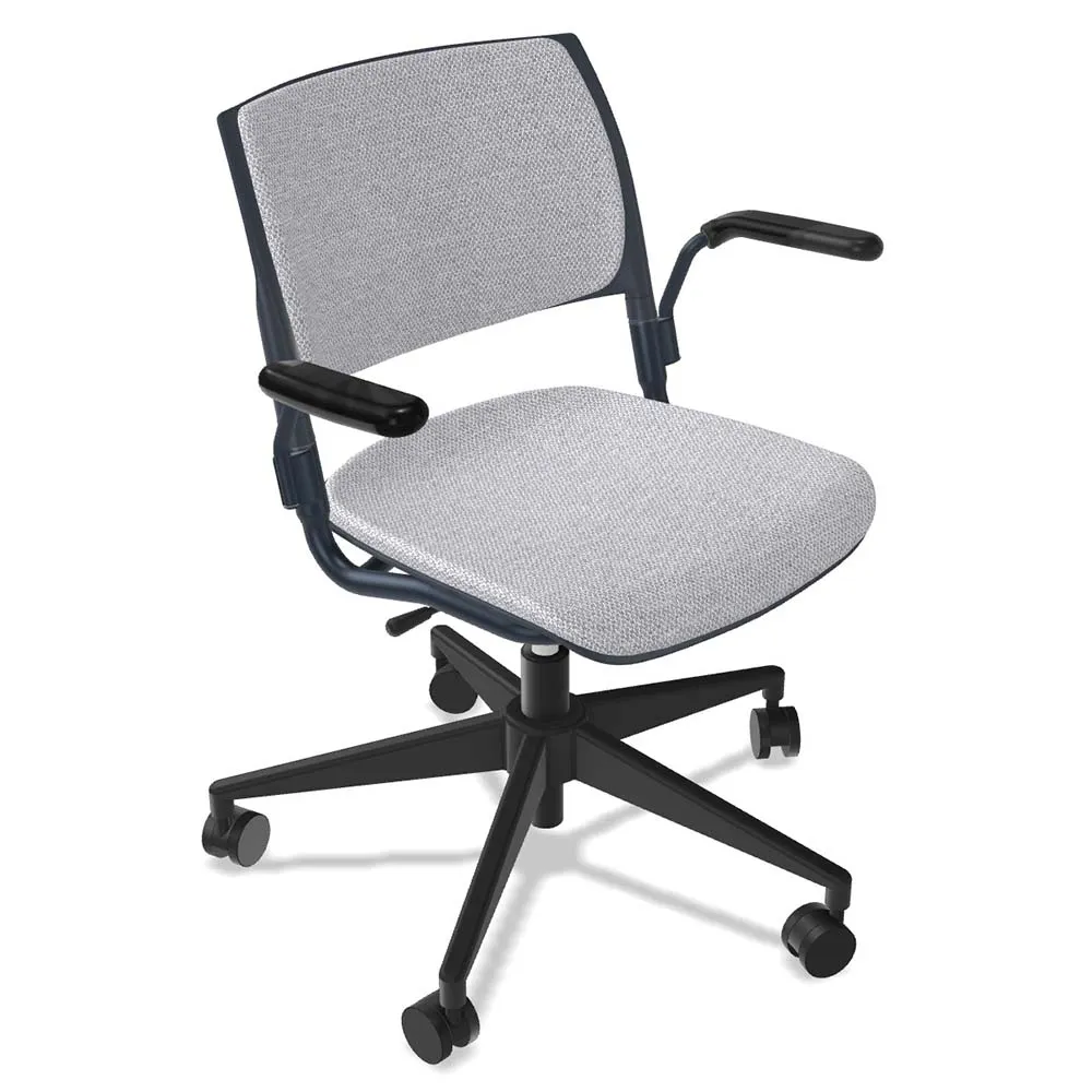Forbes Industries FGE204###### Nima™ Upholstery Swivel Base Desk Height Chair with Arms