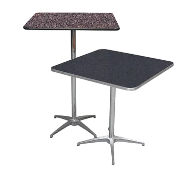 Forbes Industries LSADJ3636-### Classic Laminate Series Square Pedestal Table