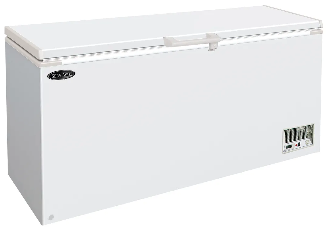 Serv-Ware SWCF-21 Chest Freezer 21.2 Cu Ft Heavy-Duty