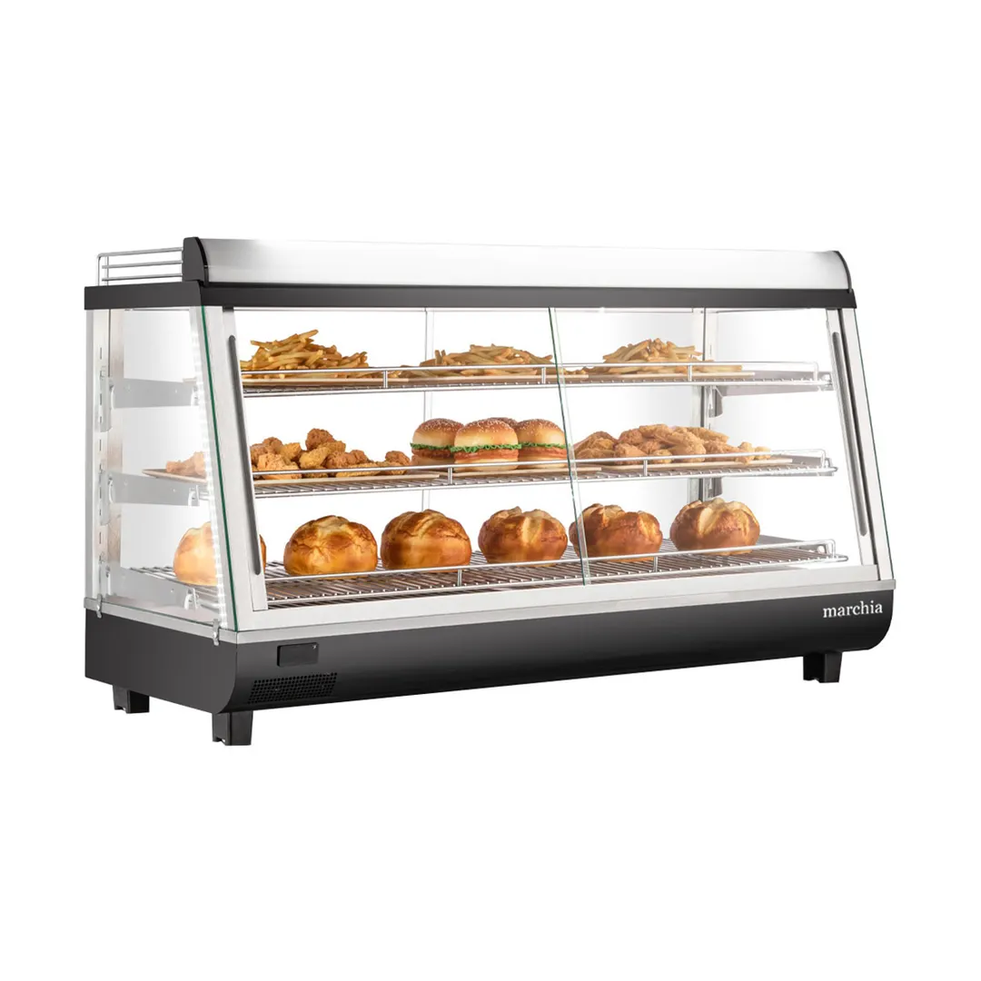 Marchia MHCC186 Countertop Hot Food Display Case