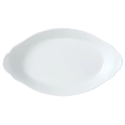 Steelite 11010318 Oval Au Gratin Dish, 8" x 4.5" x 1.63", 6.5 Oz Ceramic, Oven Safe 530°F - 24/Case