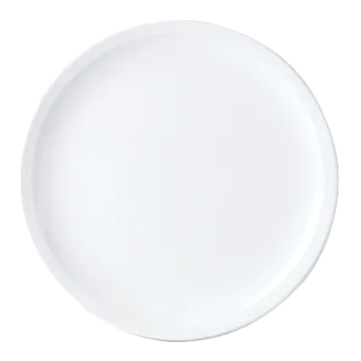 Steelite 11010710 Pizza Plate 11" Round Ceramic Narrow Rim Alumina Vitrified Dish/Oven 530°F 1 Dozen