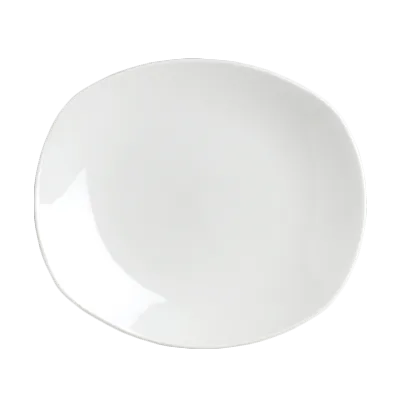 Steelite 11070581 Spice Plate, 8" x 7" x 0.875" Vitrified China, Oven Safe 530°F/275°C - 24/Case