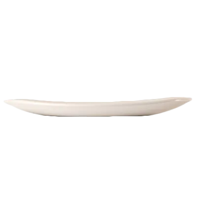 Steelite 11070582 Spice Plate, Oval 6" x 5.125" x 0.75" Vitrified China, Oven Safe 530°F - 36/Case